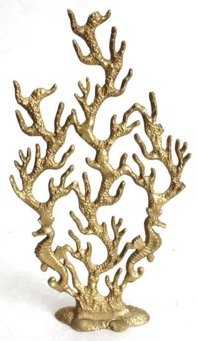 Cast brass sculptures